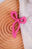 Matte Bow Claw Clips (9 Colors) - Whiskey Skies - QUEENS DESIGNS