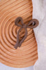 Matte Bow Claw Clips (9 Colors) - Whiskey Skies - QUEENS DESIGNS