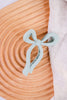 Matte Bow Claw Clips (9 Colors) - Whiskey Skies - QUEENS DESIGNS