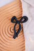 Matte Bow Claw Clips (9 Colors) - Whiskey Skies - QUEENS DESIGNS