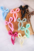 Matte Bow Claw Clips (9 Colors) - Whiskey Skies - QUEENS DESIGNS