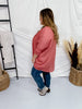 Mauve Open Front Knit Cardigan - Whiskey Skies - BE STAGE