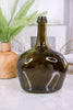 Medium Olive Bottle Vase - Whiskey Skies - Park hill