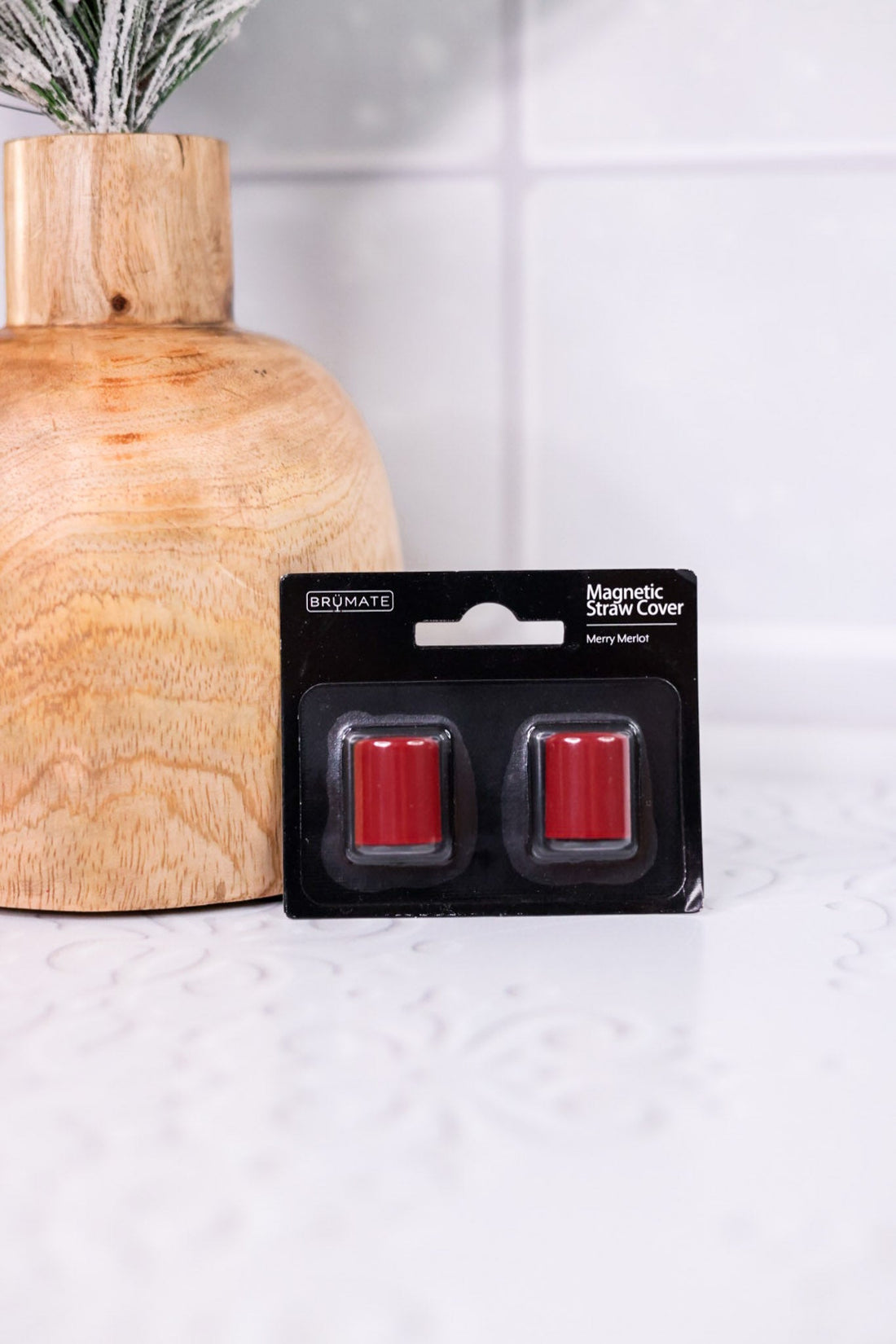 Merry Merlot Brumate Magnetic Straw Covers - Whiskey Skies - BRUMATE