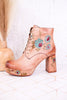 Messapica Beige Platform Boots - Whiskey Skies - SPRING FOOTWEAR
