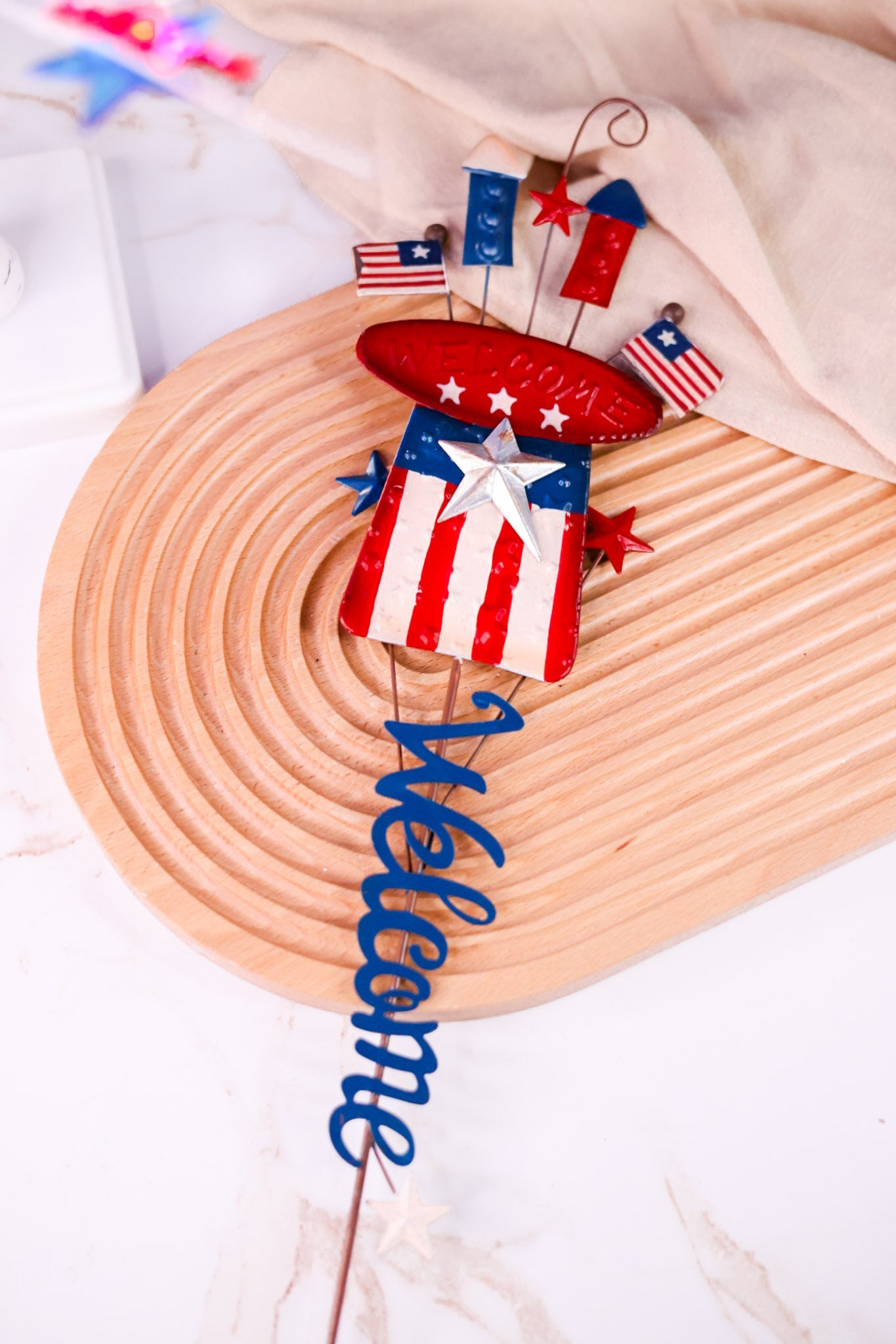Metal Americana Firecracker Picks (3 Styles) - Whiskey Skies - SPECIAL T IMPORTS INC