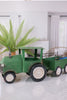 Metal Antique Tractor W/ Wagon - Whiskey Skies - GERSON COMPANIES