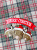 Metal Christmas Hanging Highland Cows Sign - Whiskey Skies - GERSON COMPANIES