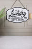 Metal Laundry Room Sign (2 Styles) FINAL SALE - Whiskey Skies - YOUNG'S INC.