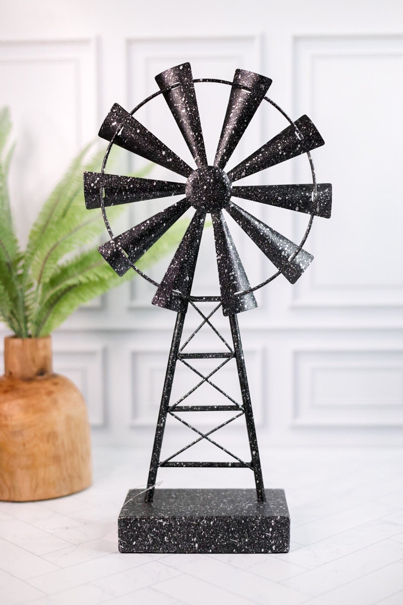 Metal Tabletop Windmill - Whiskey Skies - WT COLLECTION