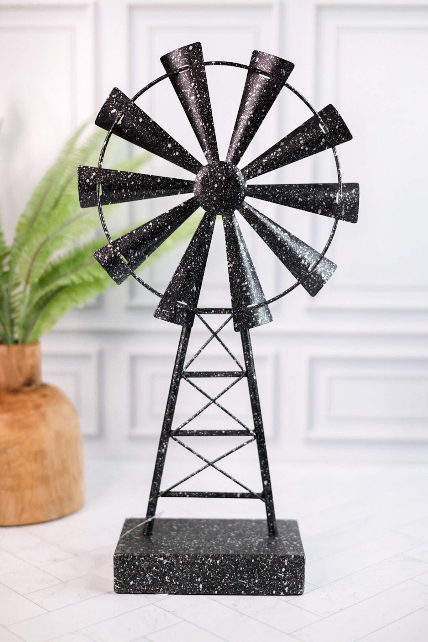 Metal Tabletop Windmill - Whiskey Skies - WT COLLECTION