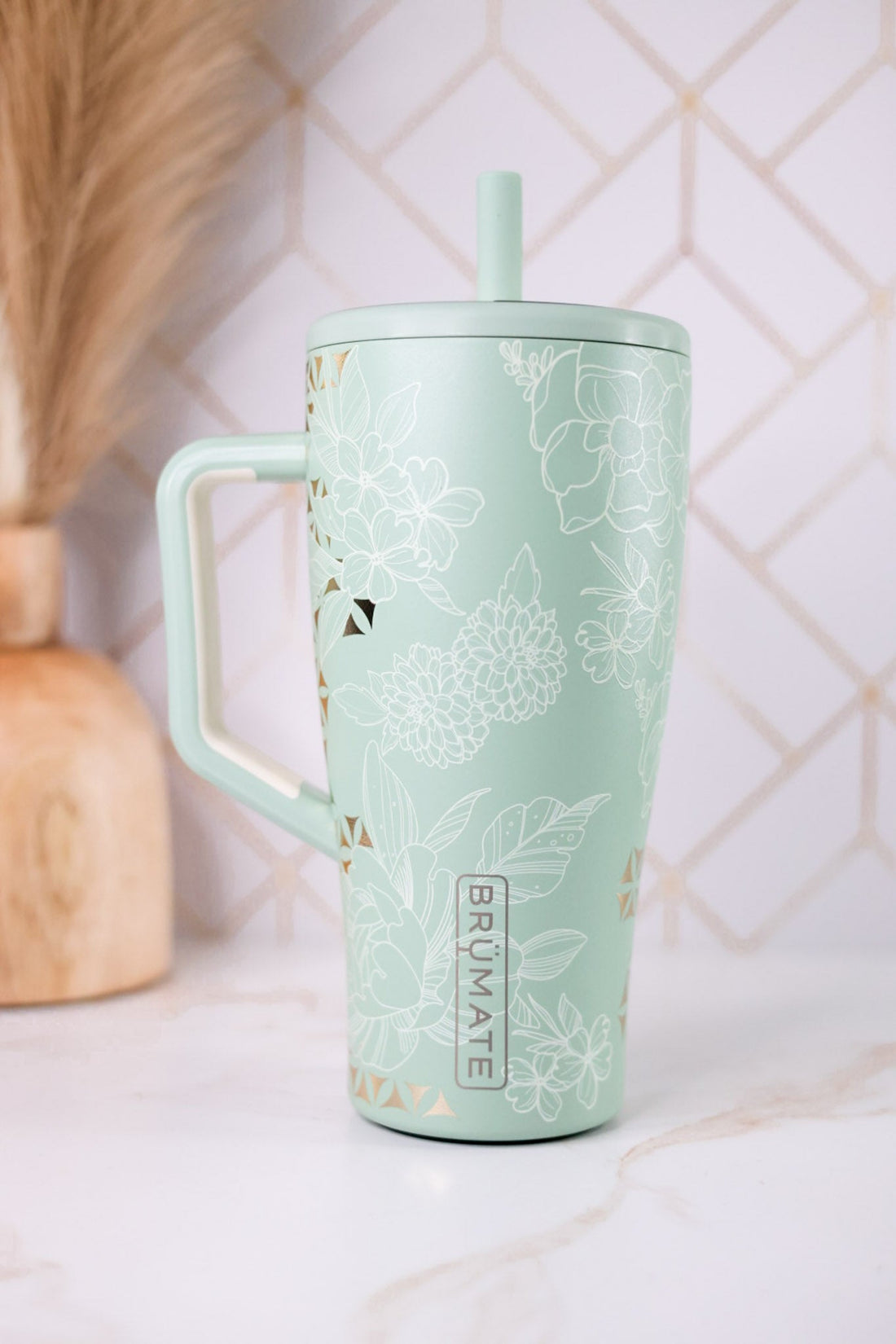 Metallic Bloom 30oz Era Brumate Tumbler - Whiskey Skies - BRUMATE