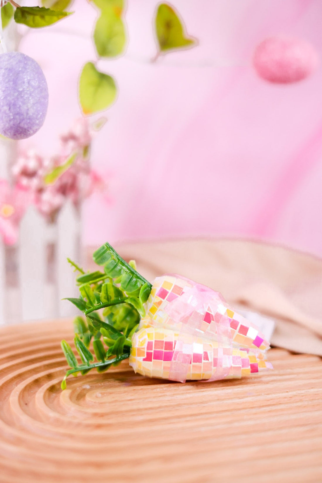 Metallic Easter Carrot Bundles (2 Colors) - Whiskey Skies - SPECIAL T IMPORTS INC