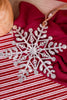 Metallic Snowflake Ornaments (2 Colors) - Whiskey Skies - SPECIAL T IMPORTS INC