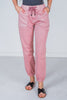 Mica Denim Rustic Pink High - Rise Jogger Crop - Whiskey Skies - MICA DENIM
