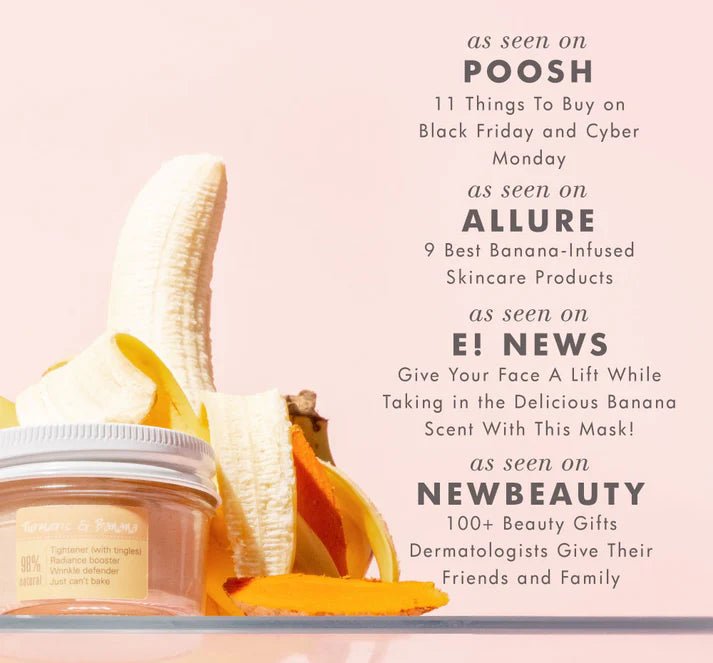 Mighty Tighty Turmeric & Banana Tightening Mask - Whiskey Skies - FARMHOUSE FRESH