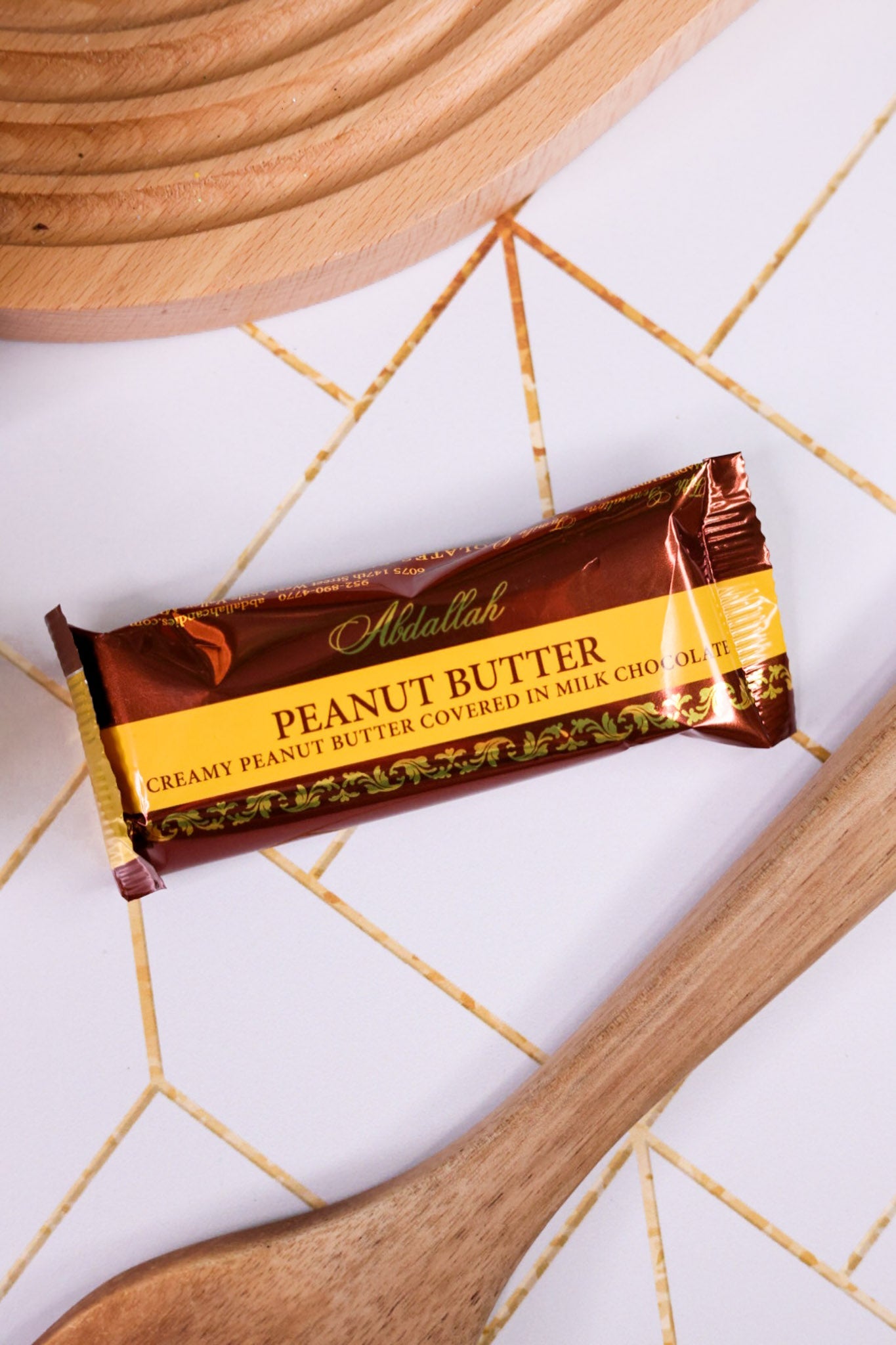 Milk Chocolate Peanut Butter Bar - Whiskey Skies - ABDALLAH CANDIES