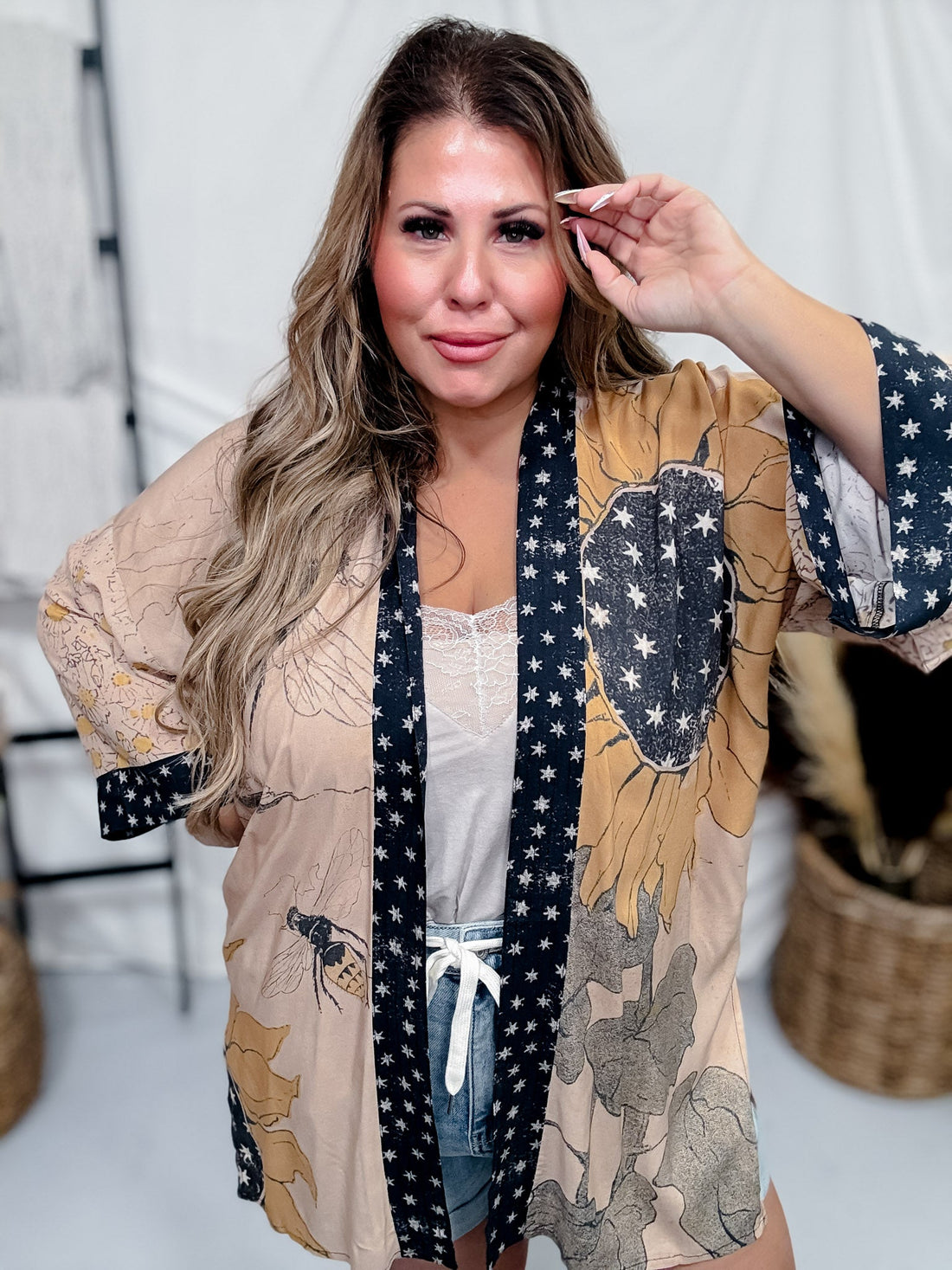 Milk & Honey Matinee Mid - Length Duster - Whiskey Skies - MARKET OF STARS
