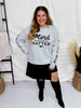 Mind Over Matter Graphic Sweatshirt - Whiskey Skies - SOUTHERN BLISS COMPANY