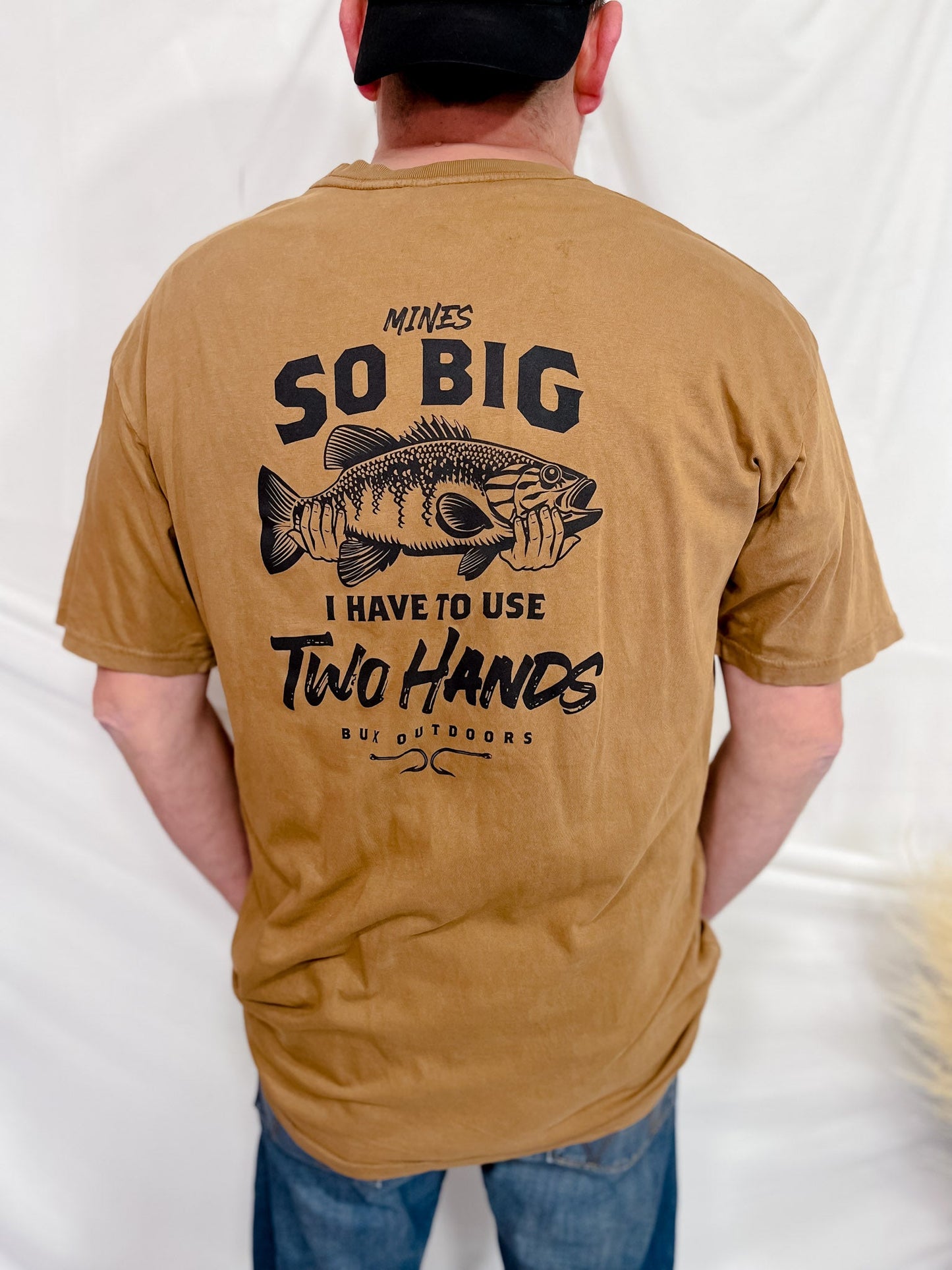 Mine's So Big Men's Graphic T-Shirt - Whiskey Skies - STATED BRANDS