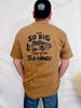 Mine's So Big Men's Graphic T-Shirt - Whiskey Skies - STATED BRANDS