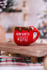 Mini Ceramic Hot Cocoa Mug Ornaments (6 Styles) - Whiskey Skies - YOUNG'S INC