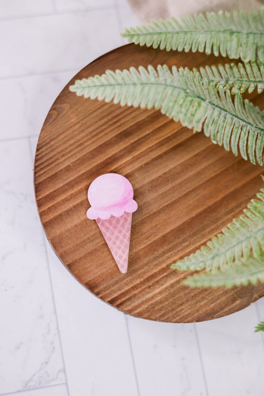 Mini Ice Cream Cone Magnet - Whiskey Skies - ROEDA