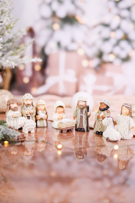 Miniature Nativity Scene - Whiskey Skies - RAZ IMPORTS