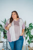 Mocha and Mauve Tunic Top - Whiskey Skies - ANDREE BY UNIT