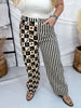Moons Stars & Stripes Wide Leg Pants - Whiskey Skies - JADE BY JANE