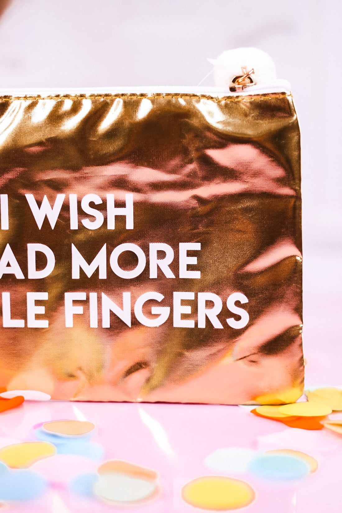 More Middle Fingers Cosmetic Bag - Whiskey Skies - TOTALEE GIFT
