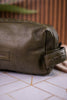 Moss Green Roff Trail Toiletries Bag - Whiskey Skies - MYRA BAGS