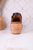 "Most Wanted" Espresso Crinkle Wedges - Whiskey Skies - CORKYS FOOTWEAR