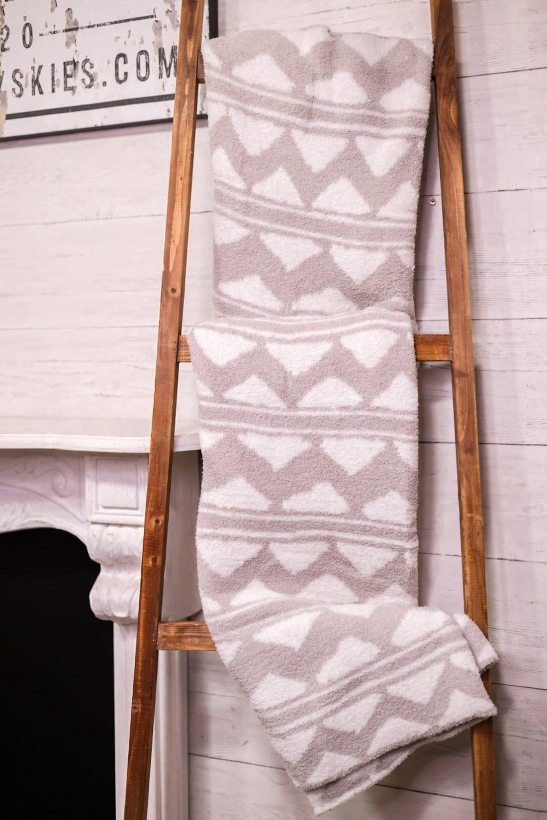 Mountain Grey Stretchy Throw - Whiskey Skies - CARSTEN'S ENTERPRISES INC.