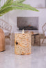 Moving Flame Birch Candle (Small) - Whiskey Skies - RAZ IMPORTS