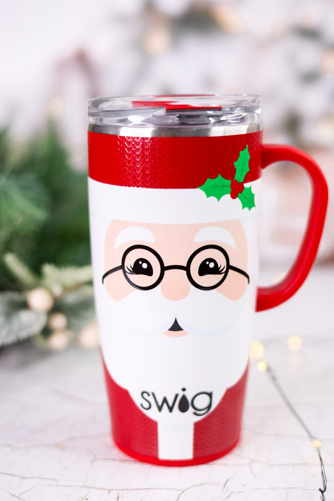 Mr. Clause 22oz Travel Mug - Whiskey Skies - SWIG LIFE