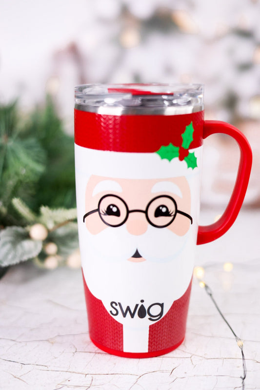 Mr. Clause 22oz Travel Mug - Whiskey Skies - SWIG LIFE