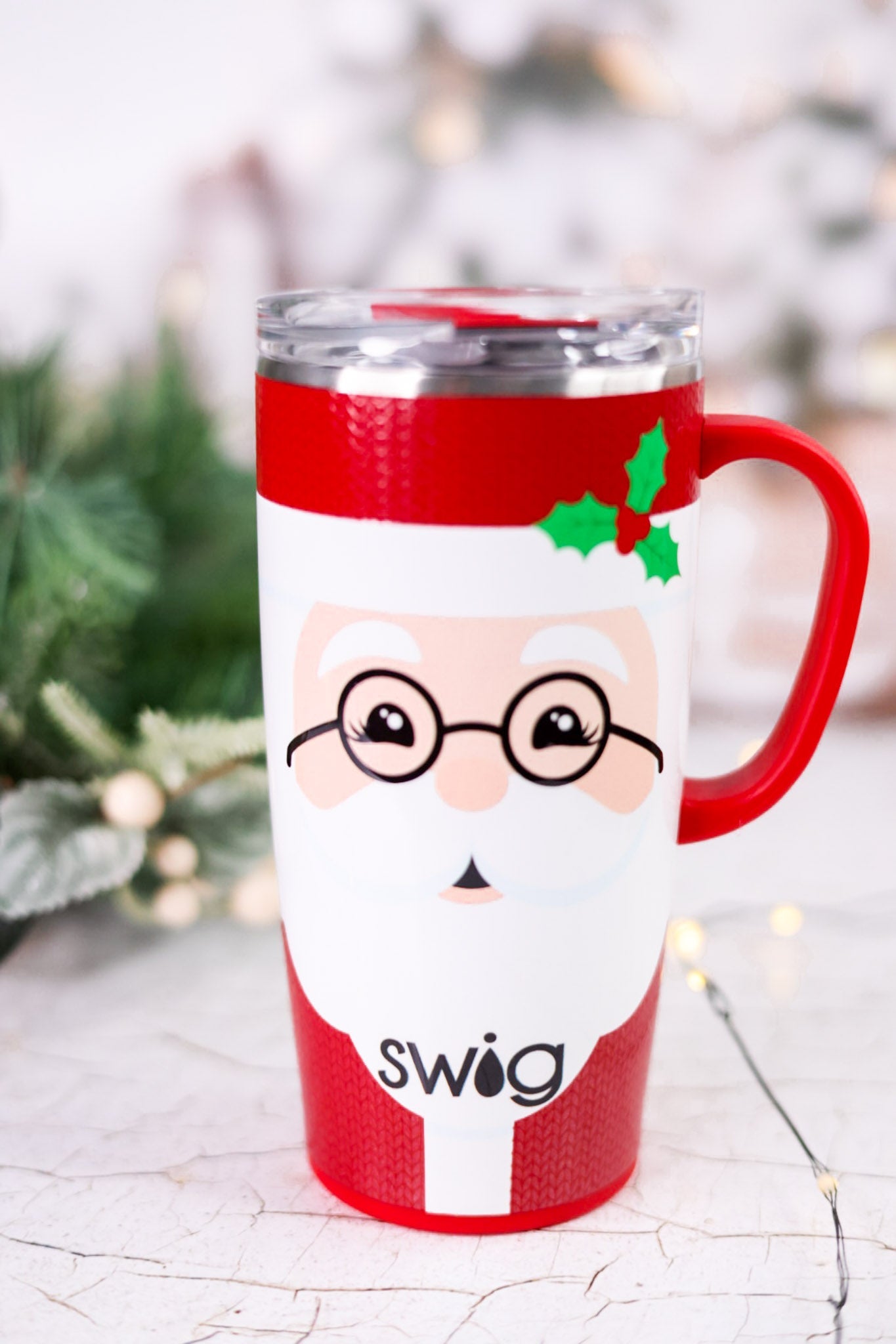 Mr. Clause 22oz Travel Mug - Whiskey Skies - SWIG LIFE