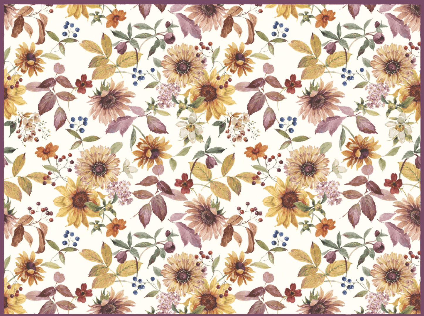 Mulberry Bloom Kitchen Counter Drying Mat - Whiskey Skies - KAY DEE DESIGNS