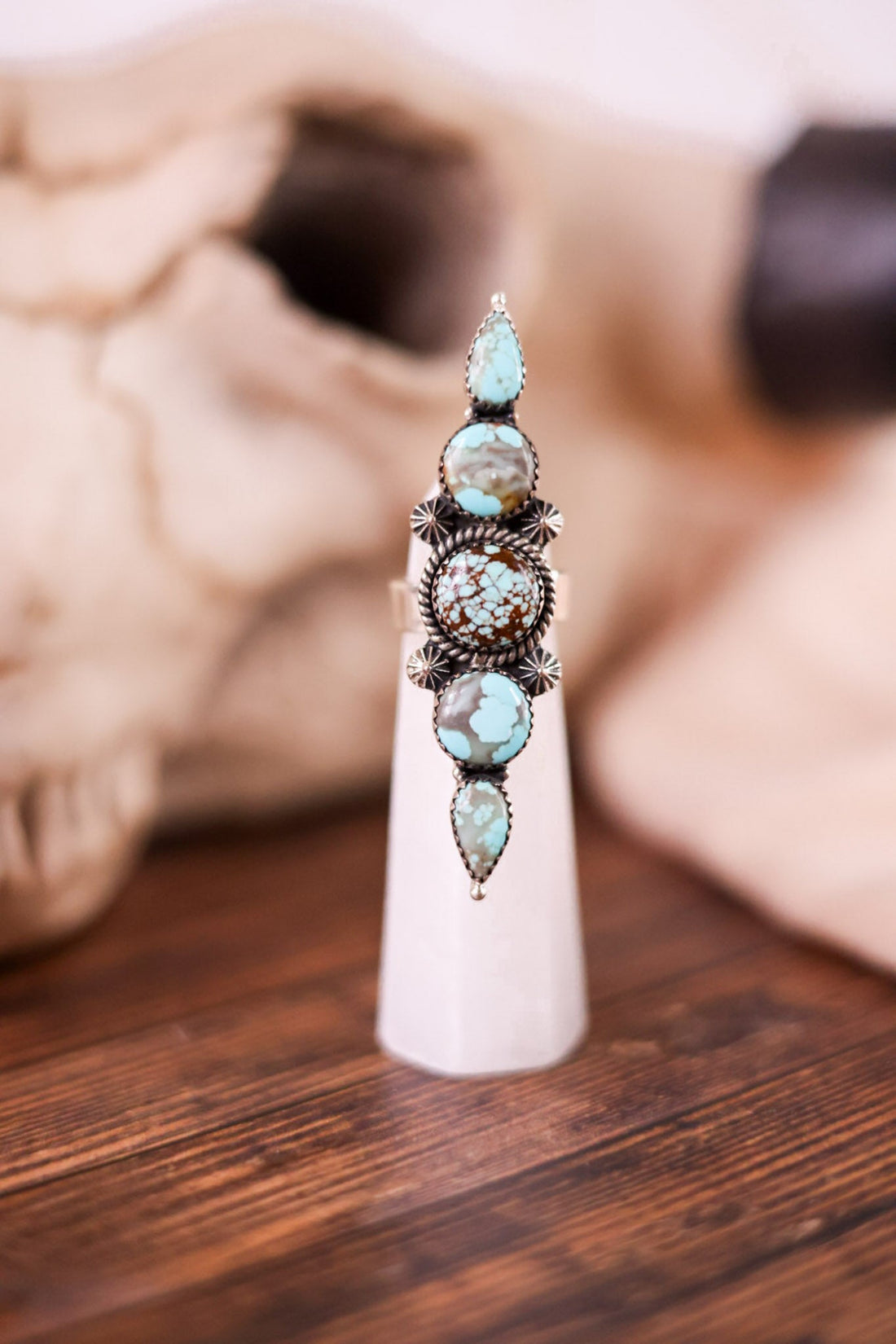 Multi Mine Turquoise Rings (4 Styles) - Whiskey Skies - KRUSH KANDY