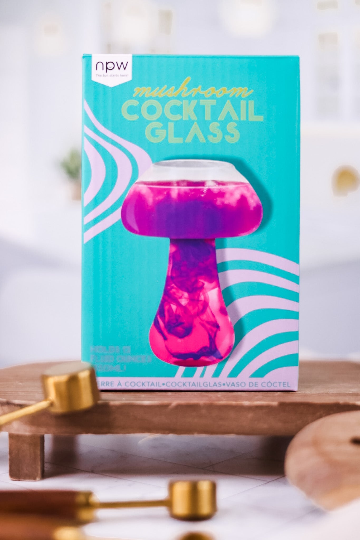 Mushroom Cocktail Glass - Whiskey Skies - NPW