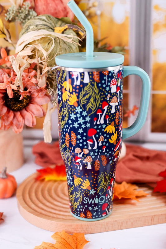 Mushroom Meadow 40oz Mega Mug - Whiskey Skies - SWIG LIFE
