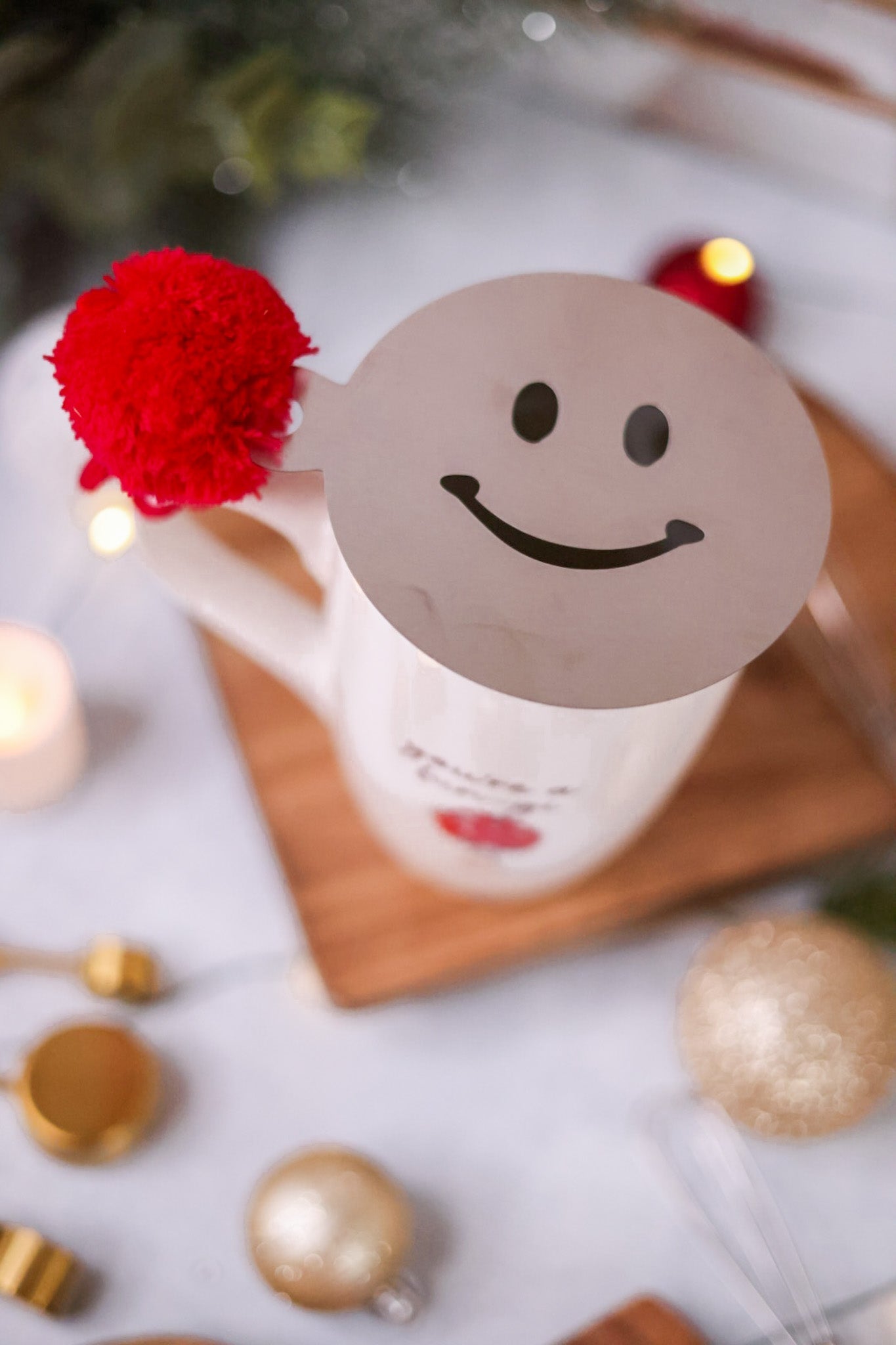 Mushroom Mug & Stencil Set - Whiskey Skies - TAG