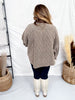 Mushroom Olive Corduroy Mineral Washed Shacket - Whiskey Skies - OLI & HALI
