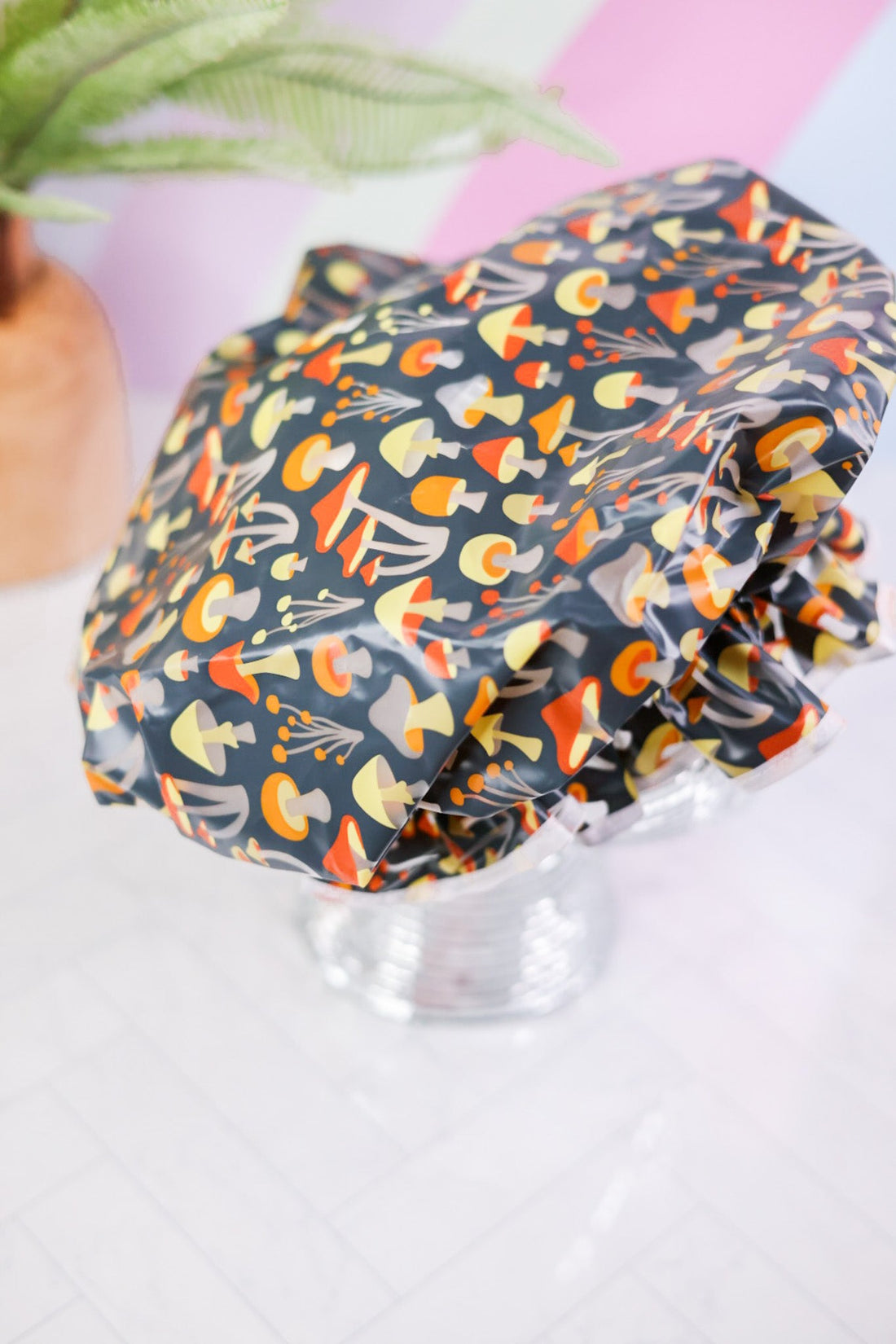 Mushroom Shower Cap - Whiskey Skies - ORE ORIGINALS