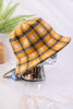 Mustard Plaid Checkered Bucket Hat - Whiskey Skies - SAN DIEGO HAT COMPANY