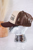 My Other Hat Is A Stetson Trucker Hat - Whiskey Skies - TRASH FLOWERS TRUCKER HATS