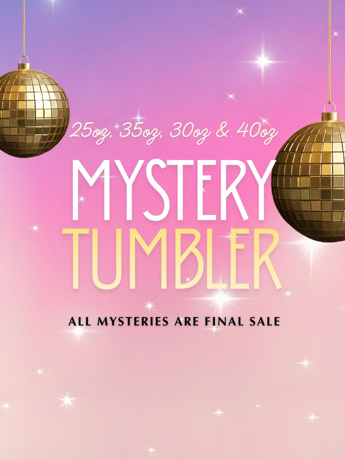 Mystery Tumbler - Whiskey Skies - Whiskey Skies