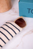 Natasha Square Frame Sunglasses In Oatmilk Fade - Whiskey Skies - TOMS