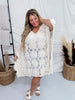 Natural Crochet Kaftan - Whiskey Skies - OLI & HALI